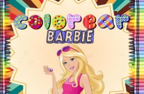 Colorear Barbie