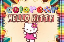 Colorear Hello Kitty