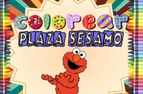 Colorear Plaza Sesamo
