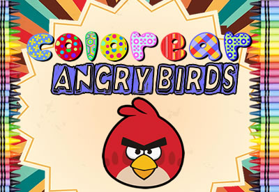 Diviértete pintando los mejores dibujos online de Angry Birds