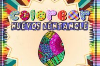 Colorear Huevos Zentangle